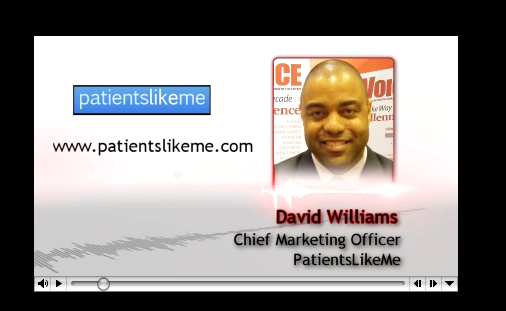 PharmaVOICE Podcast Featuring PatientsLikeMe's David S. Williams III and BBK's Bonnie Brescia