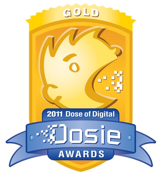 2011 Judges' Choice Gold Dosie Award, which PatientsLikeMe received for "Best Patient Community (Non-Brand Controlled)"