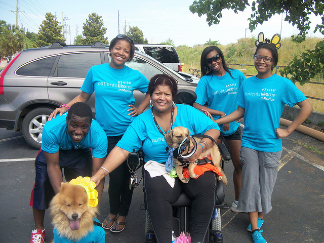 Hotmama08 and Team at Walk MS 2011 in Columbia, SC, One of 600 Such Walks Across the Country