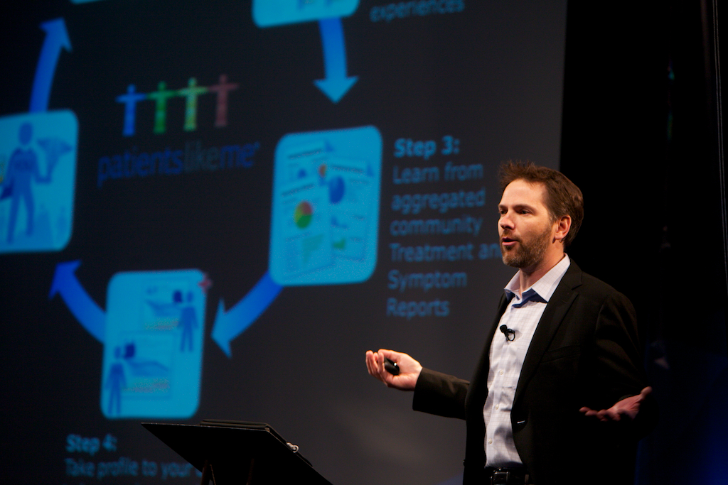 PatientsLikeMe Co-Founder Jamie Heywood at the Personalized Medicine World Conference