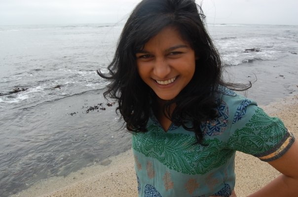 PatientsLikeMe Research Assistant Shivani Bhargava at Moss Beach, California