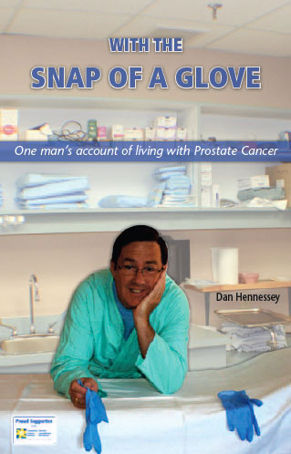 The Book Cover of "With the Snap of a Glove," by Dan Hennessey