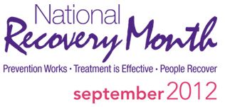 National Recovery Month Takes Places Every September